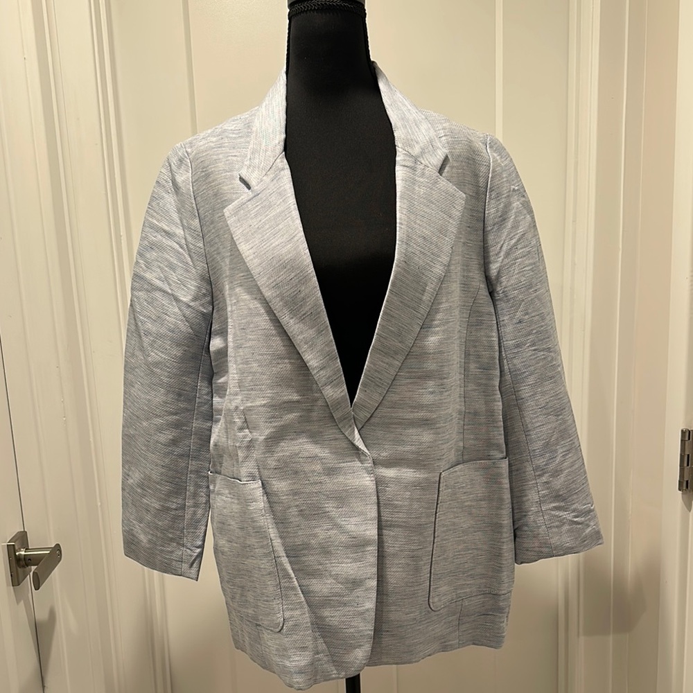 Banana Republic blue Sport Coat with Notch Lapels